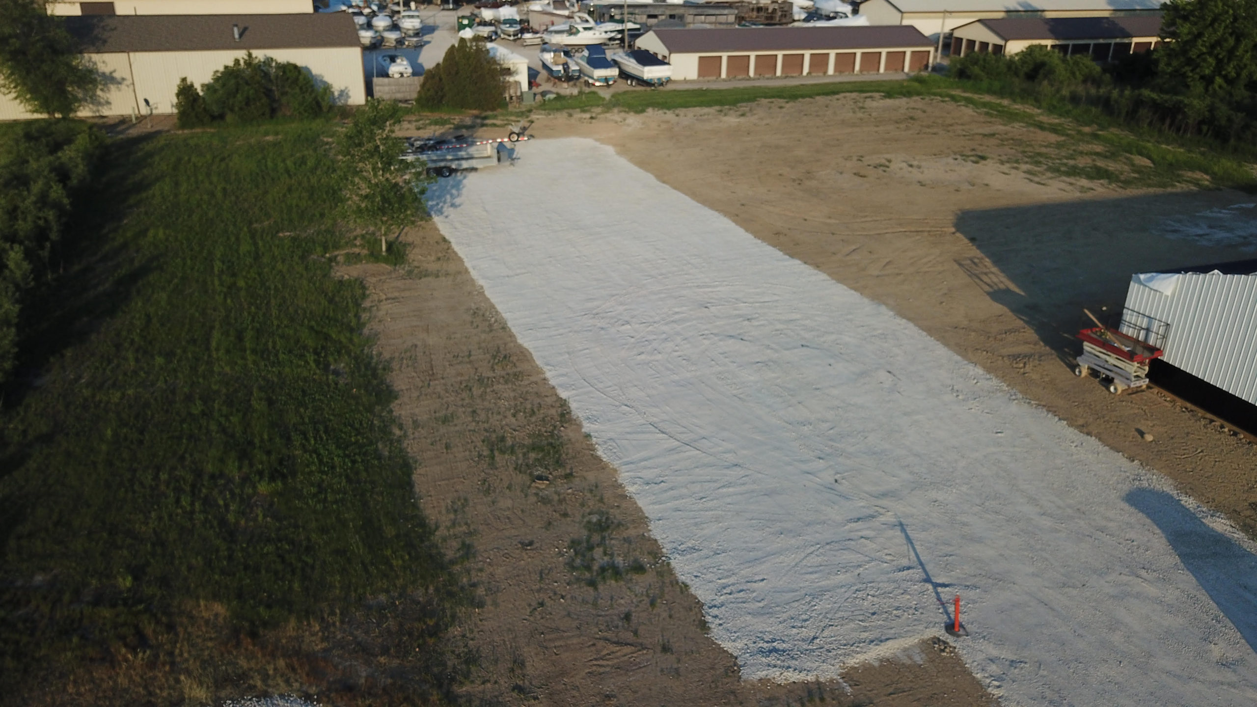 Easy access driveway