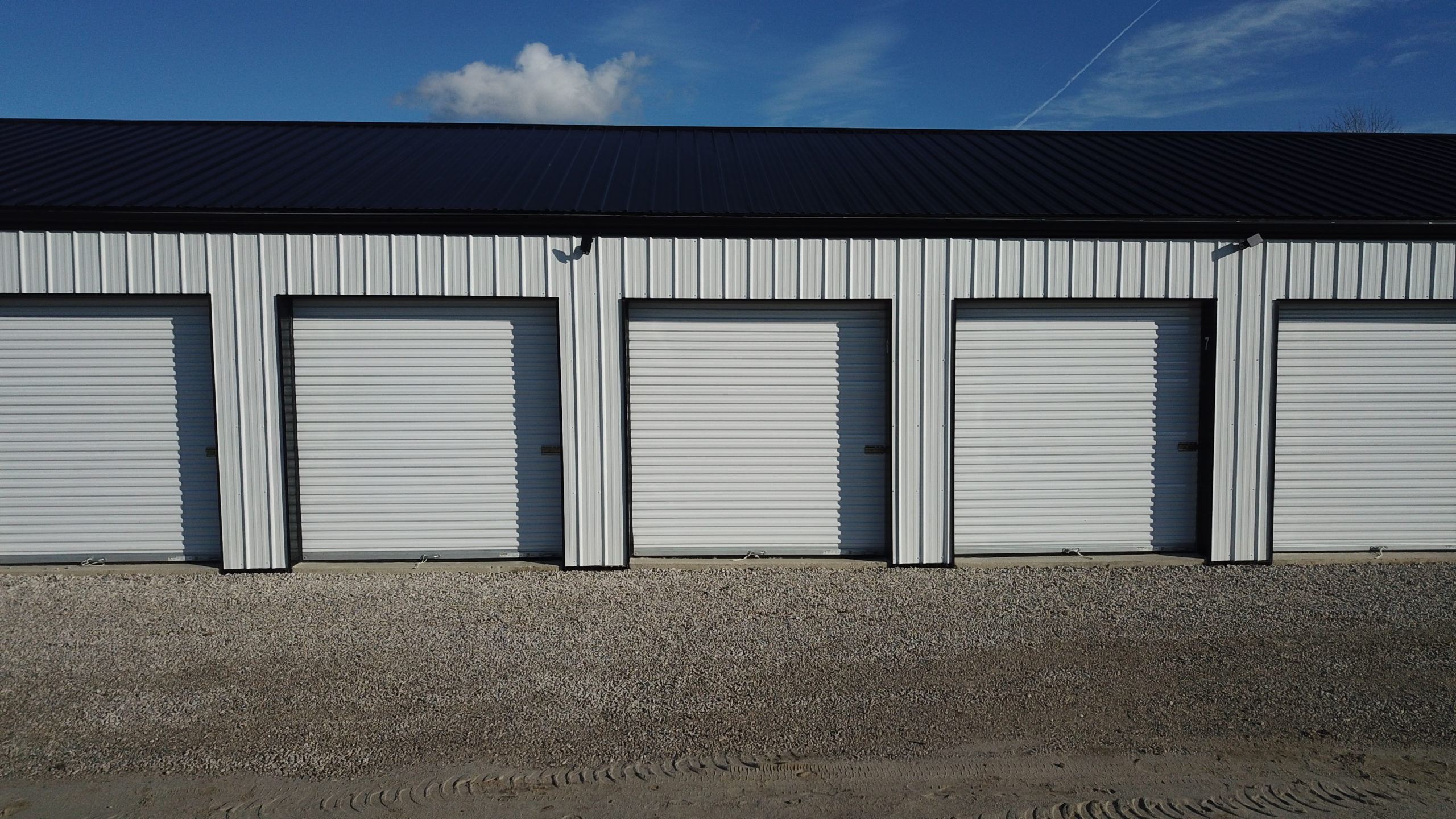 Clean indoor storage unit at Marblehead Storage